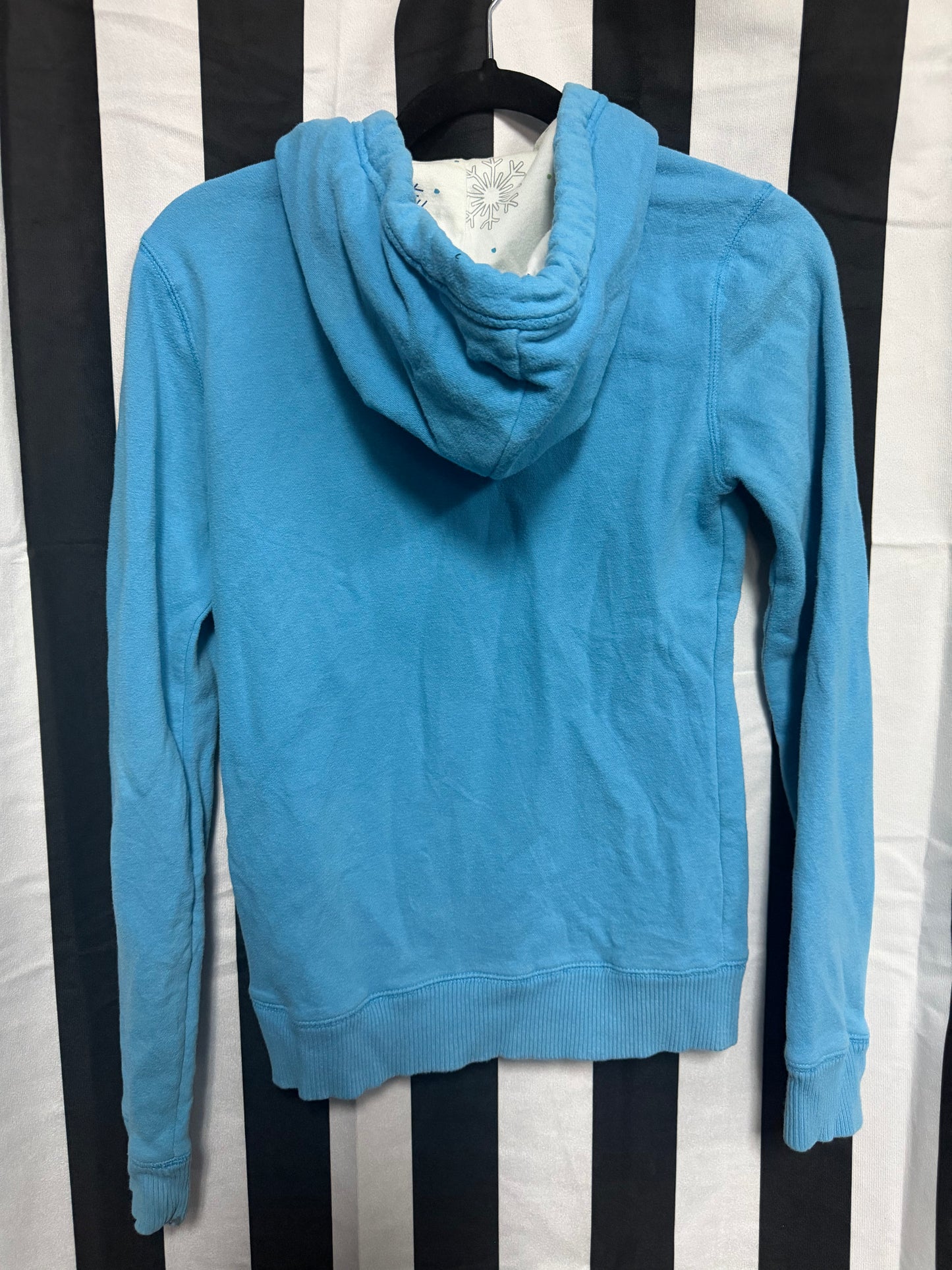 Grail Light Blue Snowflake Aero Half Zip- Size Small