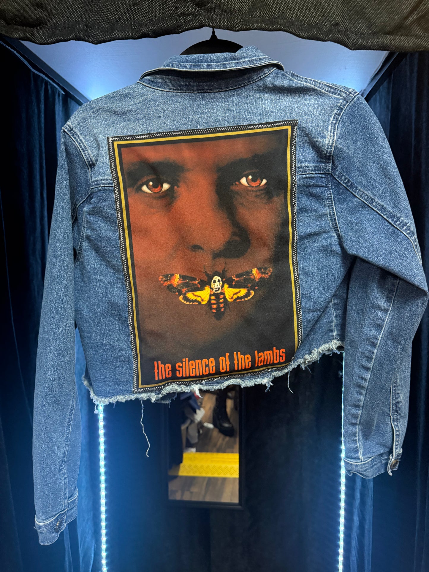 Custom Made- Silence of the Lambs- Jean Jacket- Small