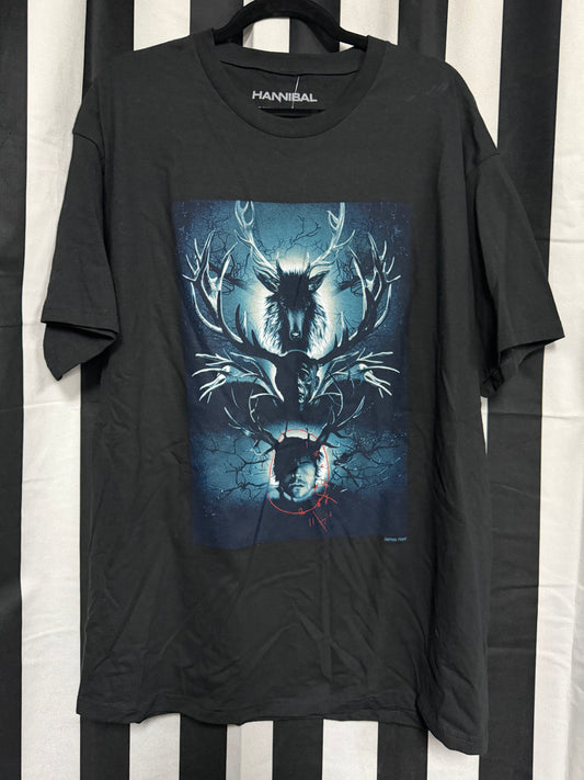 Hannibal Midnight Forest Shirt- Size XL
