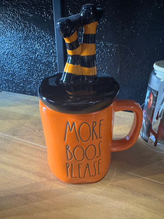 Rae Dunn - More Boos Please Mug and Topper