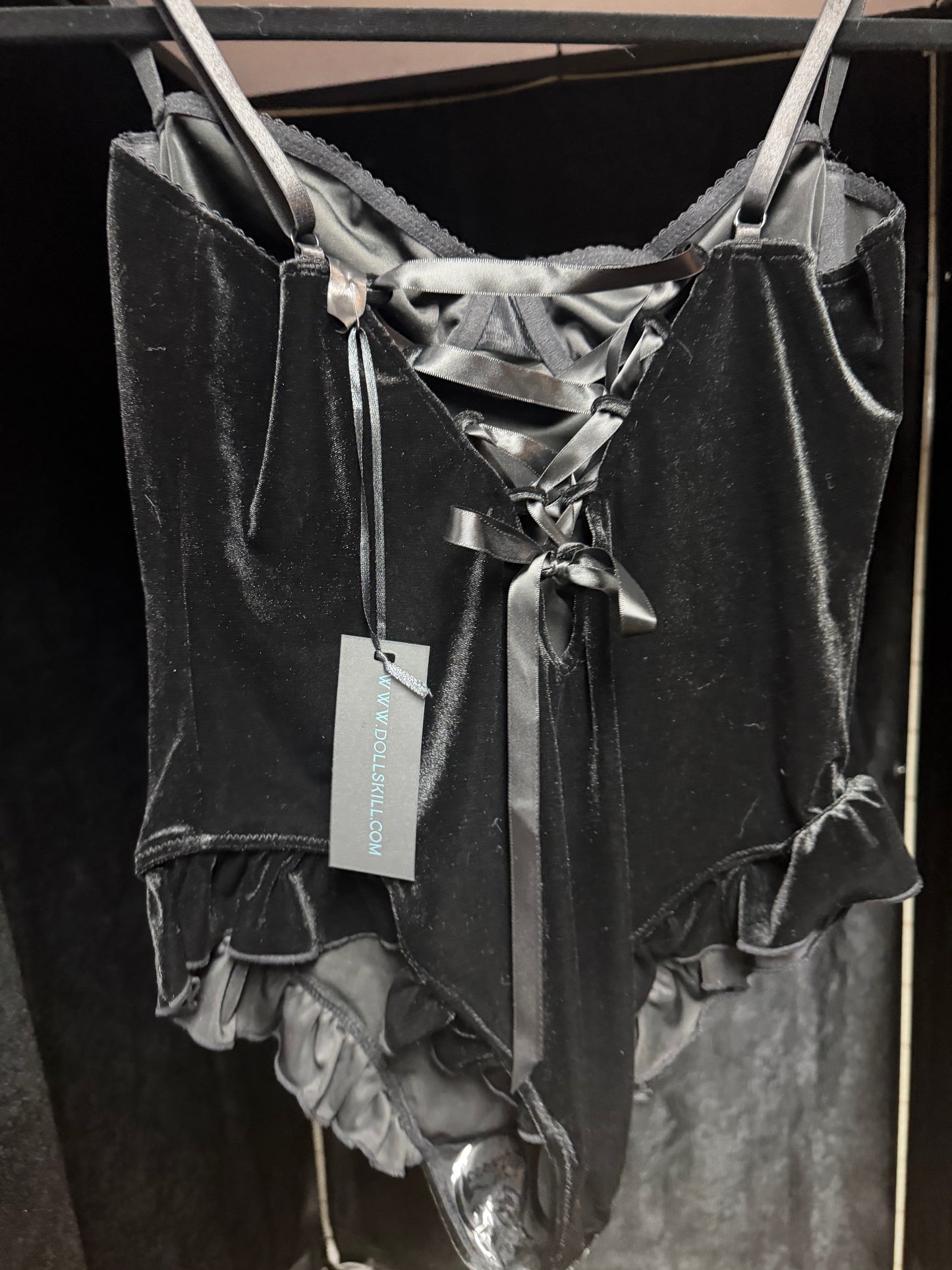Velvet Widow Bodysuit -XL