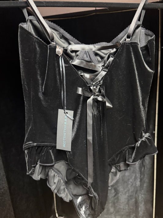 Velvet Widow Bodysuit -XL