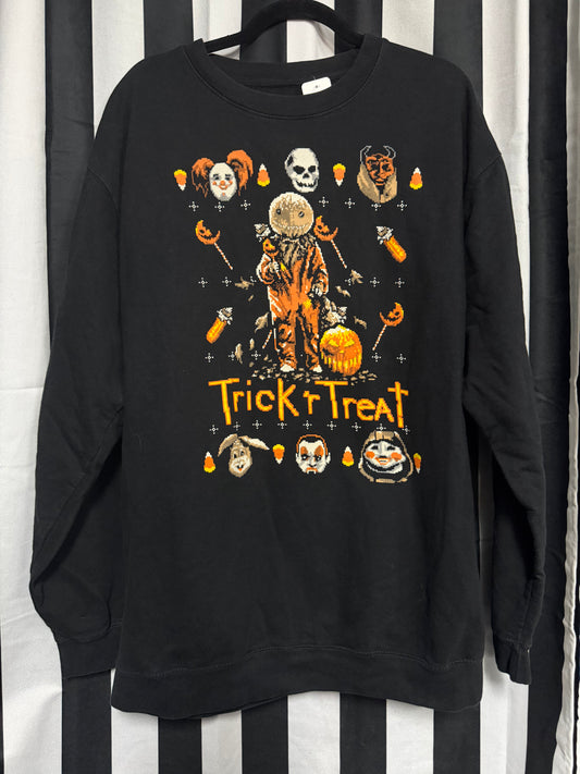 Cavity Colors- Trick R' Treat Samhain Sweater- Size 3x