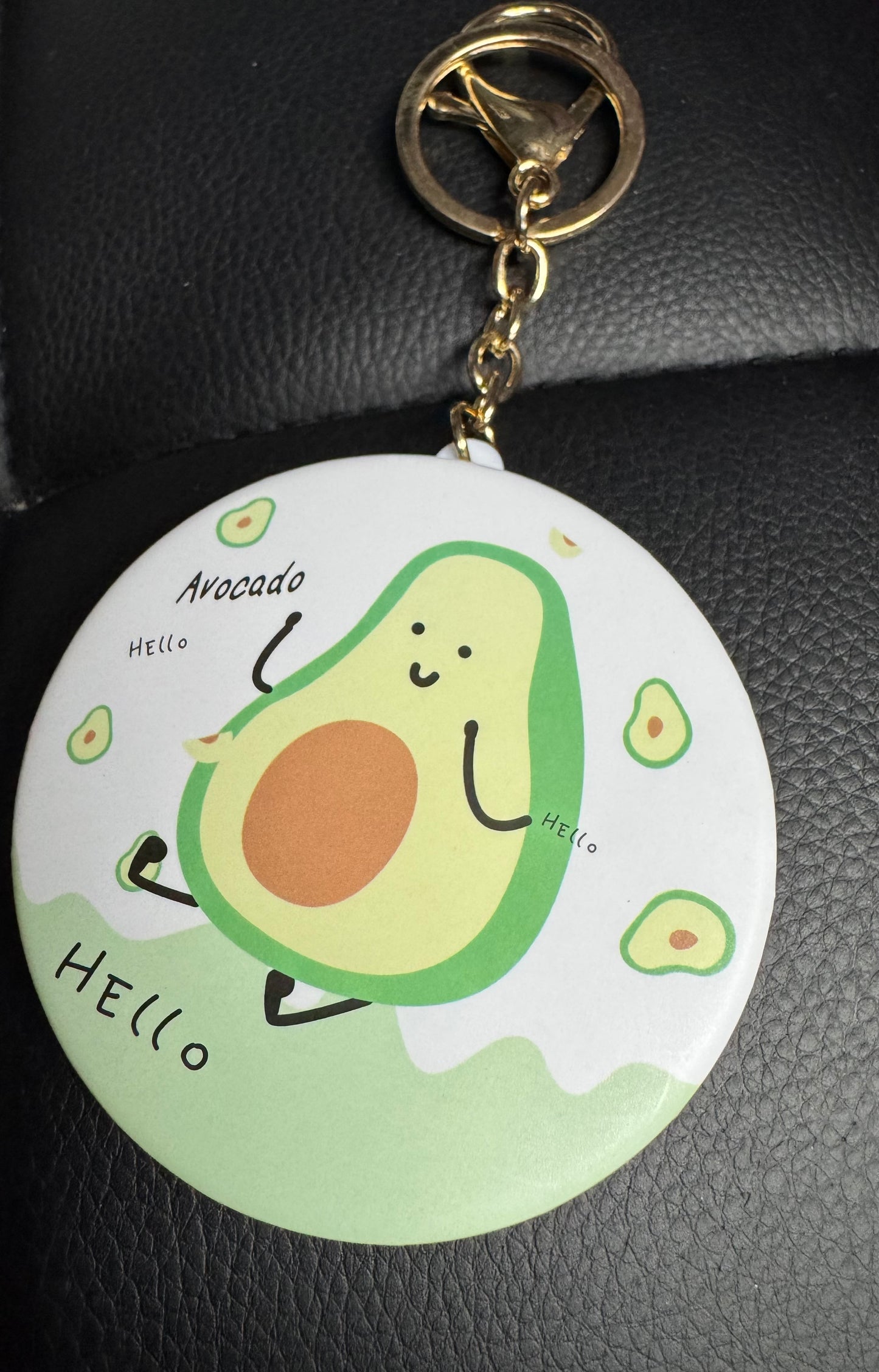 Avocado Keychain Mirrors