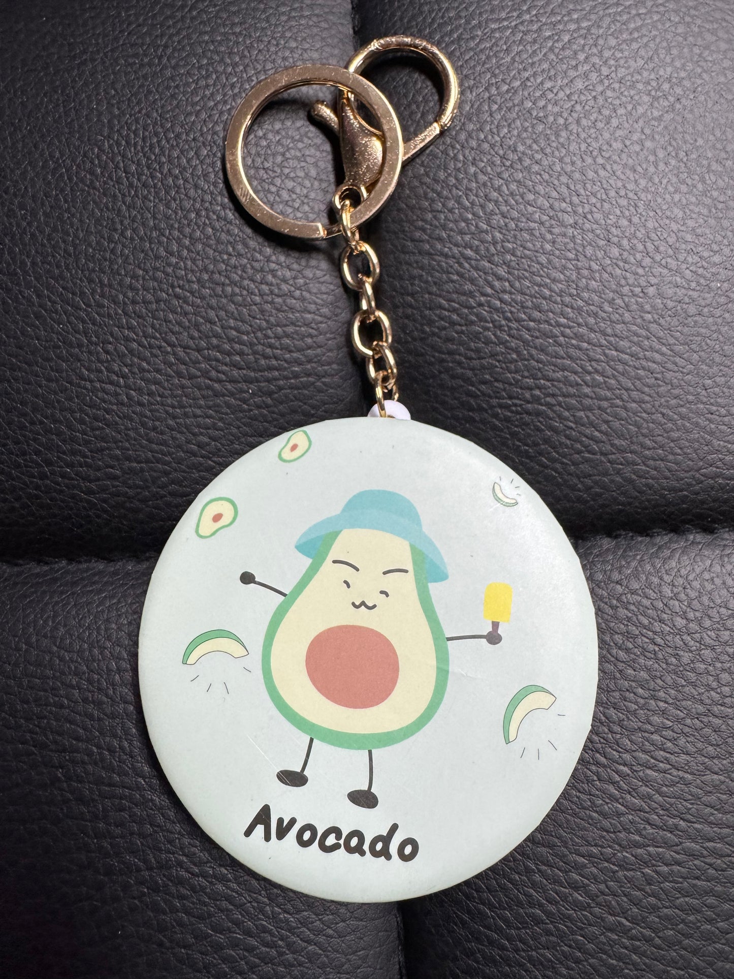 Avocado Keychain Mirrors