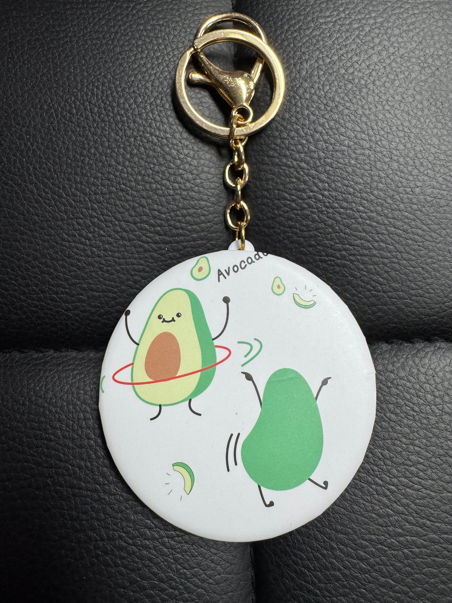 Avocado Keychain Mirrors