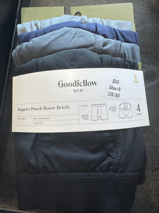 Goodfellow & Co- Support Pouch Boxer Briefs- 4 PAIRS- SIZE Small