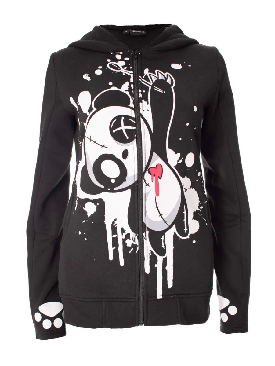 Killer Panda Heartbleed Zip Up Hoodie