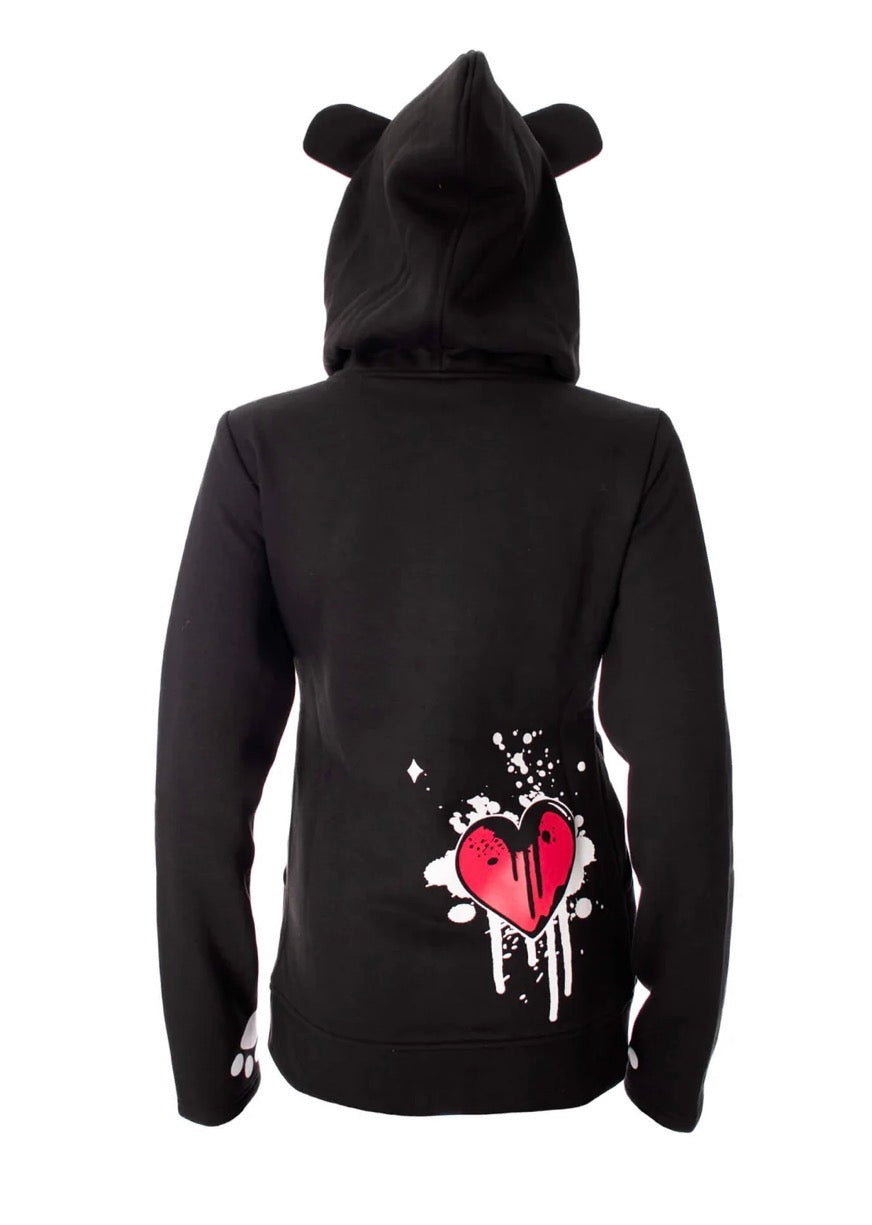 Killer Panda Heartbleed Zip Up Hoodie