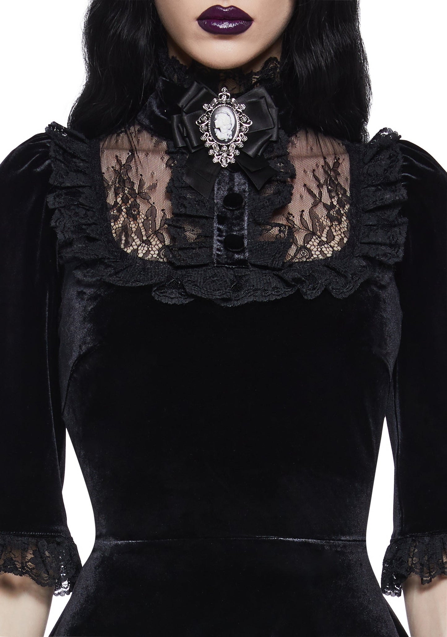 LadyHawke Velvet Dress - Size XXS