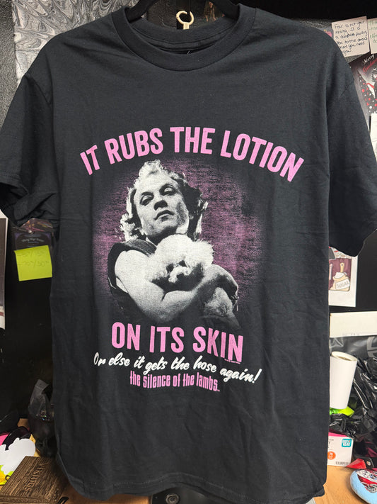 Silence of the Lambs- Rubs The Lotion Shirt- Size M