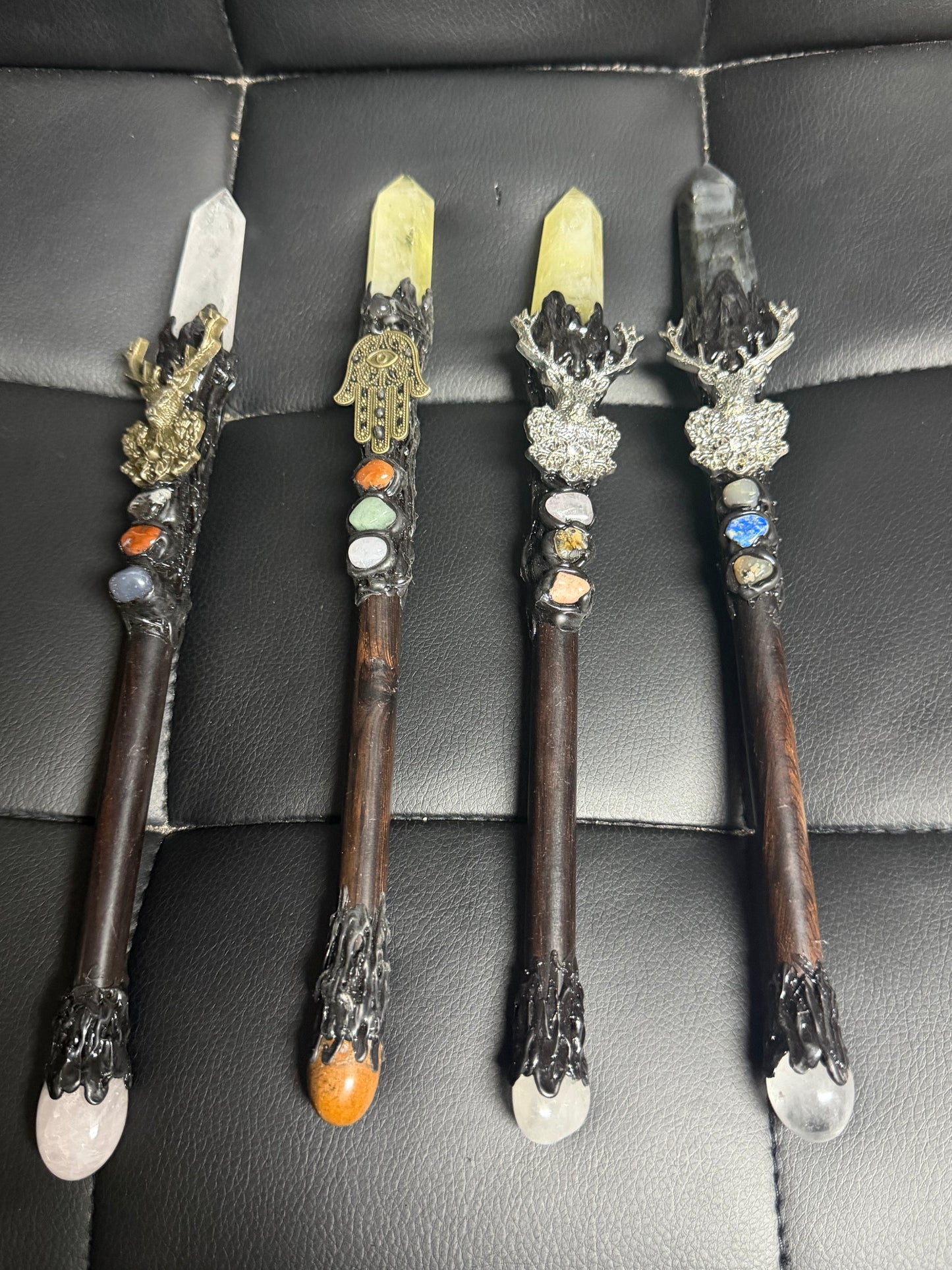 Natural Stone Tower Wands