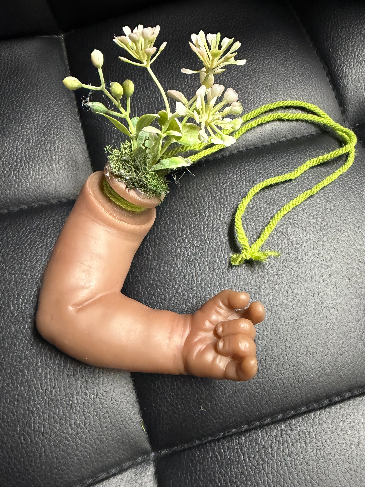 Morbid Queeriosities- Baby Arm Faux Planter Wall Art- 12- #750