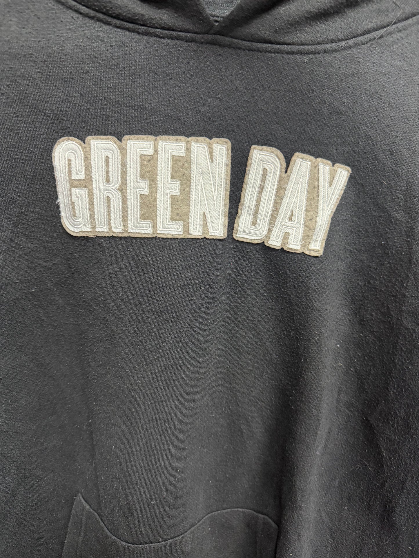 2019 Green Day Patch Hoodie - Size L