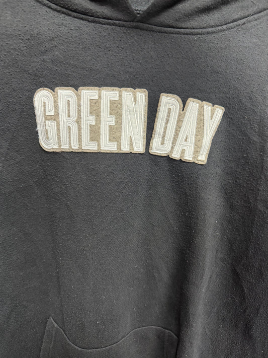2019 Green Day Patch Hoodie - Size L
