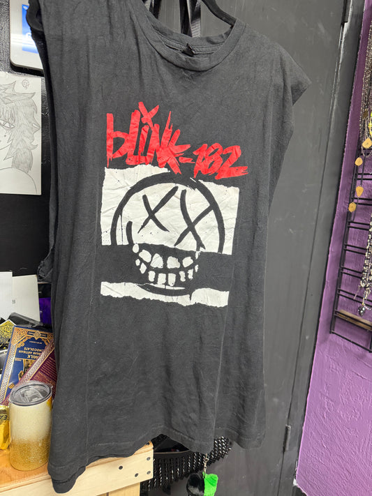 Blink 182- Made into a Muscle Tee- Size XXL