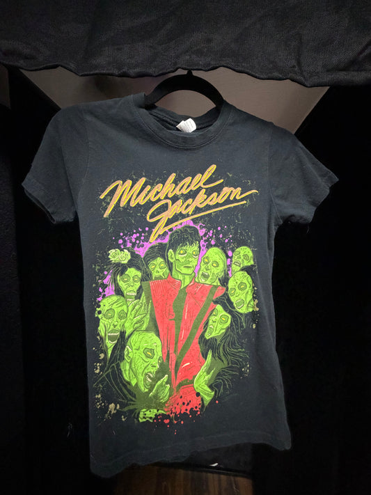Vintage Michael Jacksons Zombies Thriller Shirt- Women's Size S