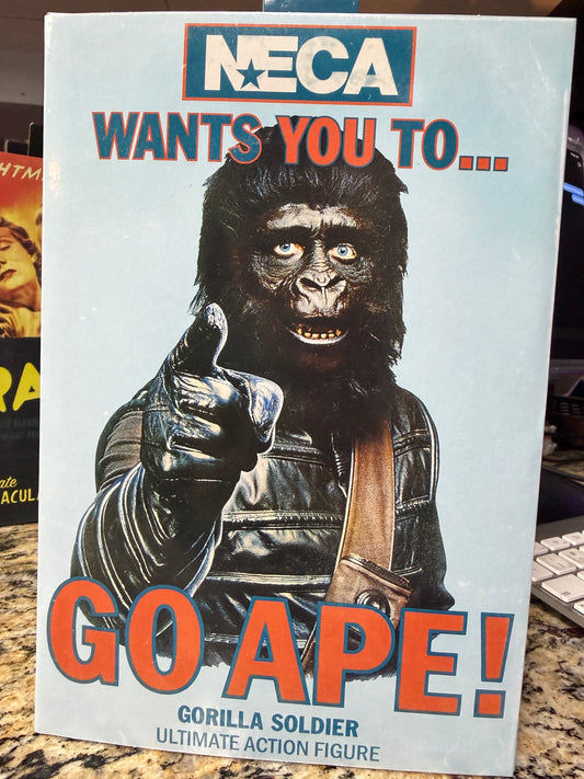 Neca- Planet of the Apes- Gorilla Soldier Ultimate Action Figure