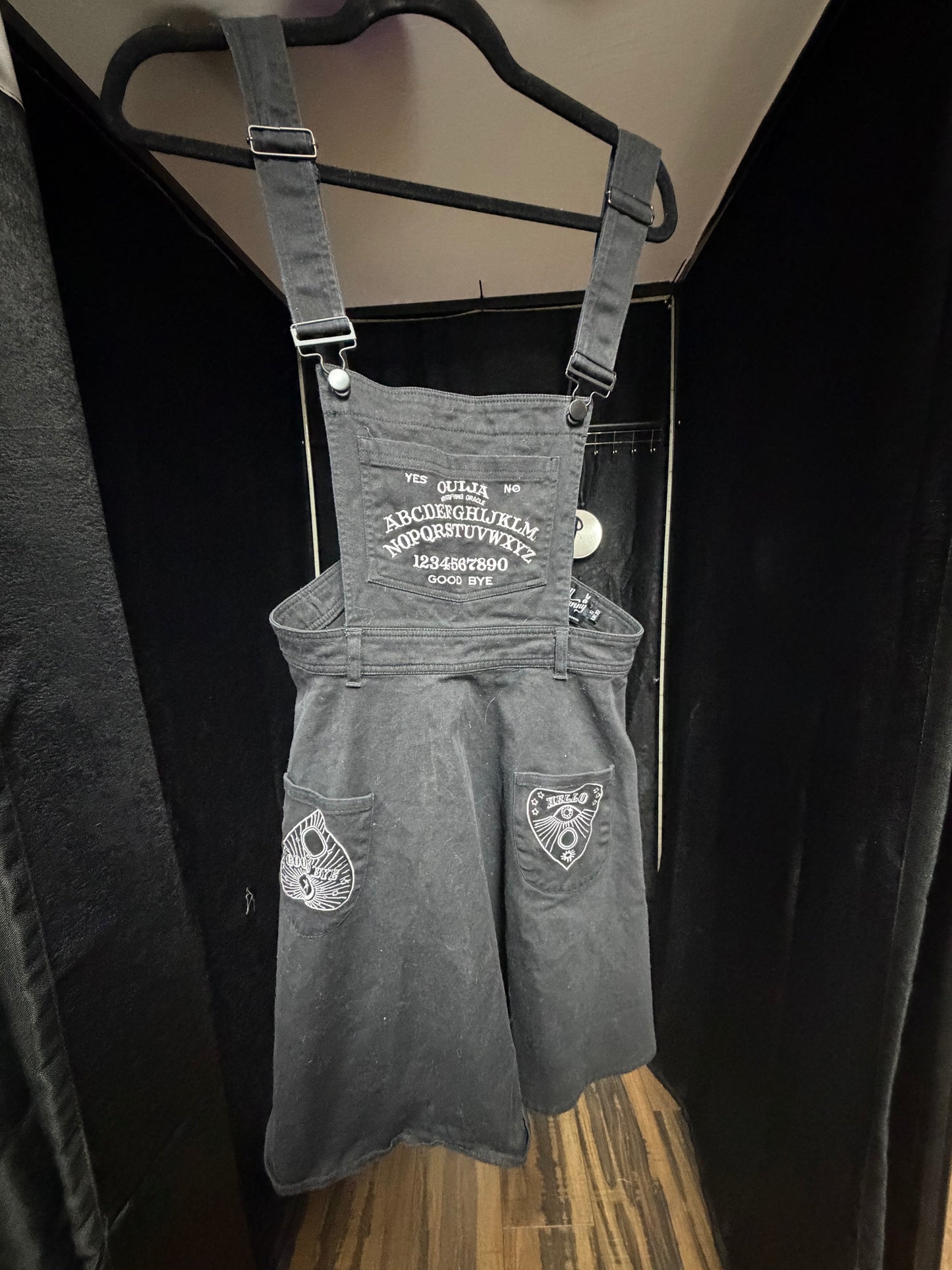 Hell Bunny- Ouija Overall Dress- Size Small