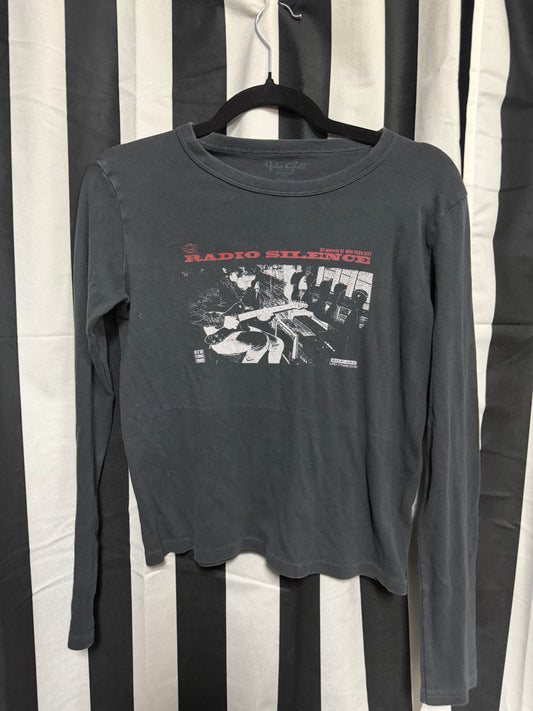 John Galt- Radio Silence Crop Top