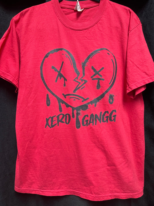 EXCLUSIVE- Xerogangg- 333 Drip Heart T-Shirt