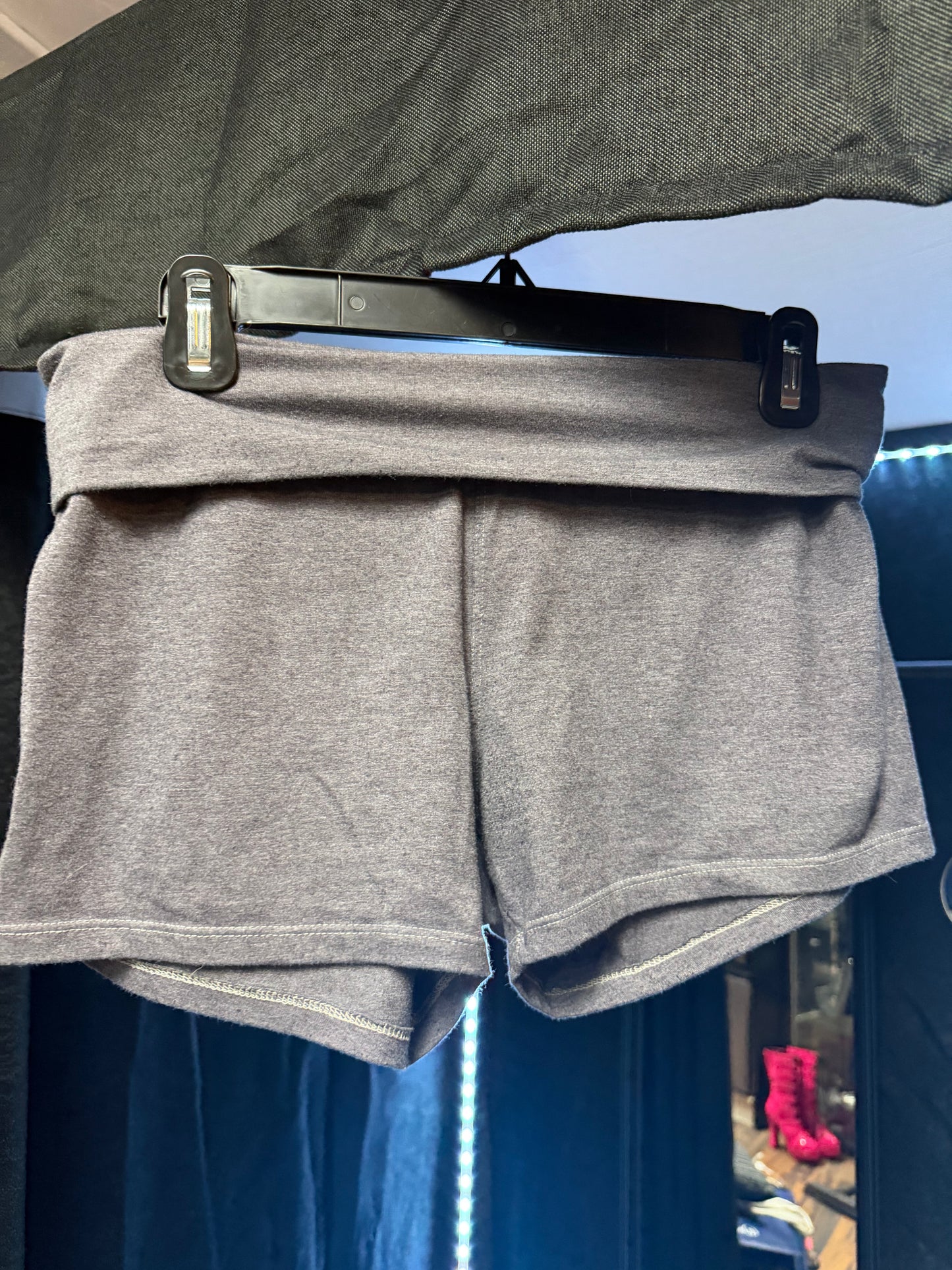 Popular 21 Foldover Shorts- GREY- Size L
