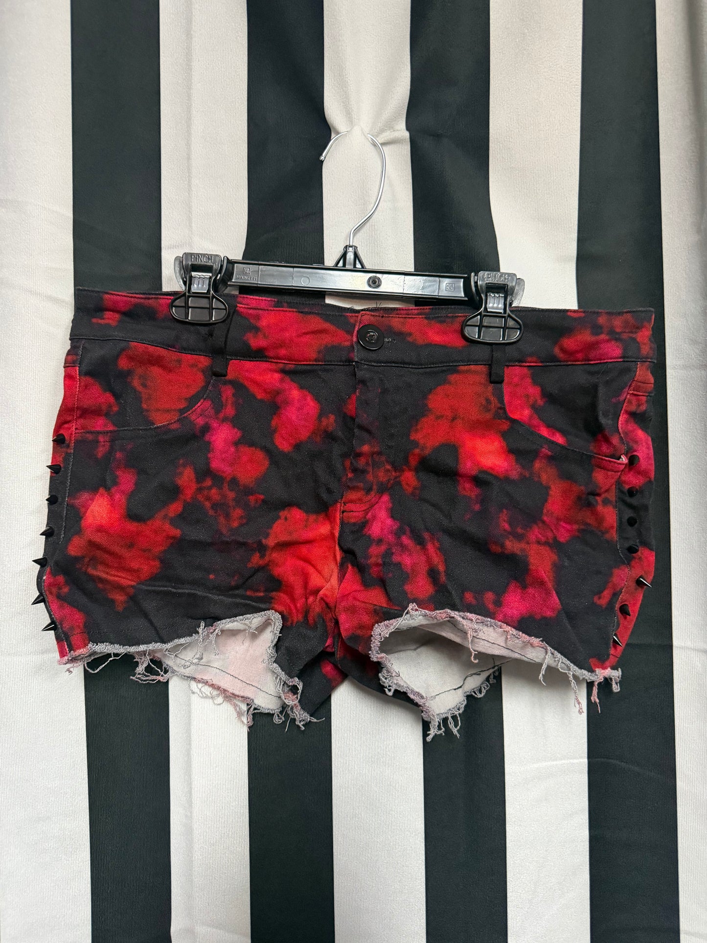 Too Fast Pentagram Shorts- XL
