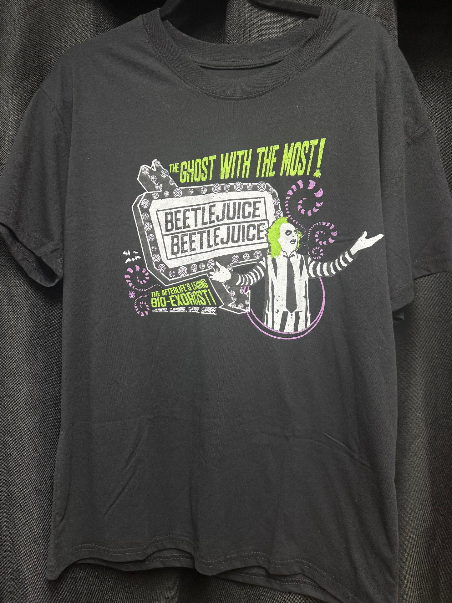 Beetlejuice Bio-Exorcist- T-shirt- Large