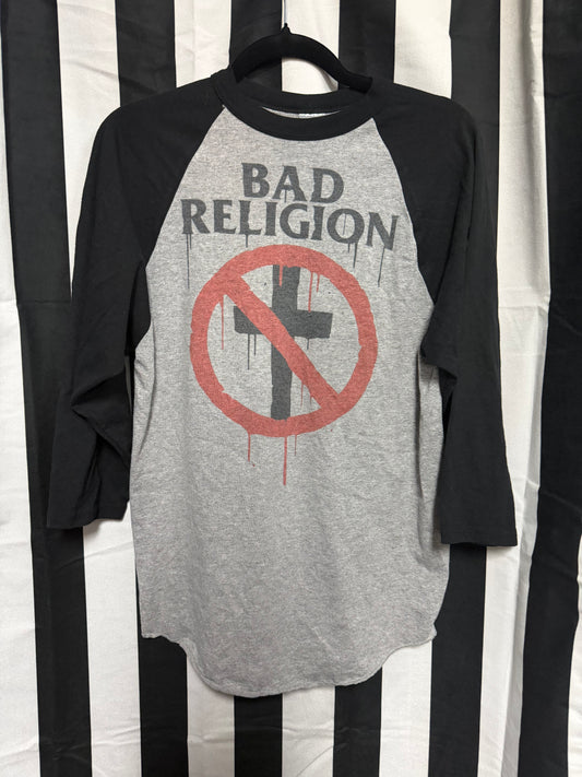 Bad Religion 3/4 Sleeve Raglan -Medium