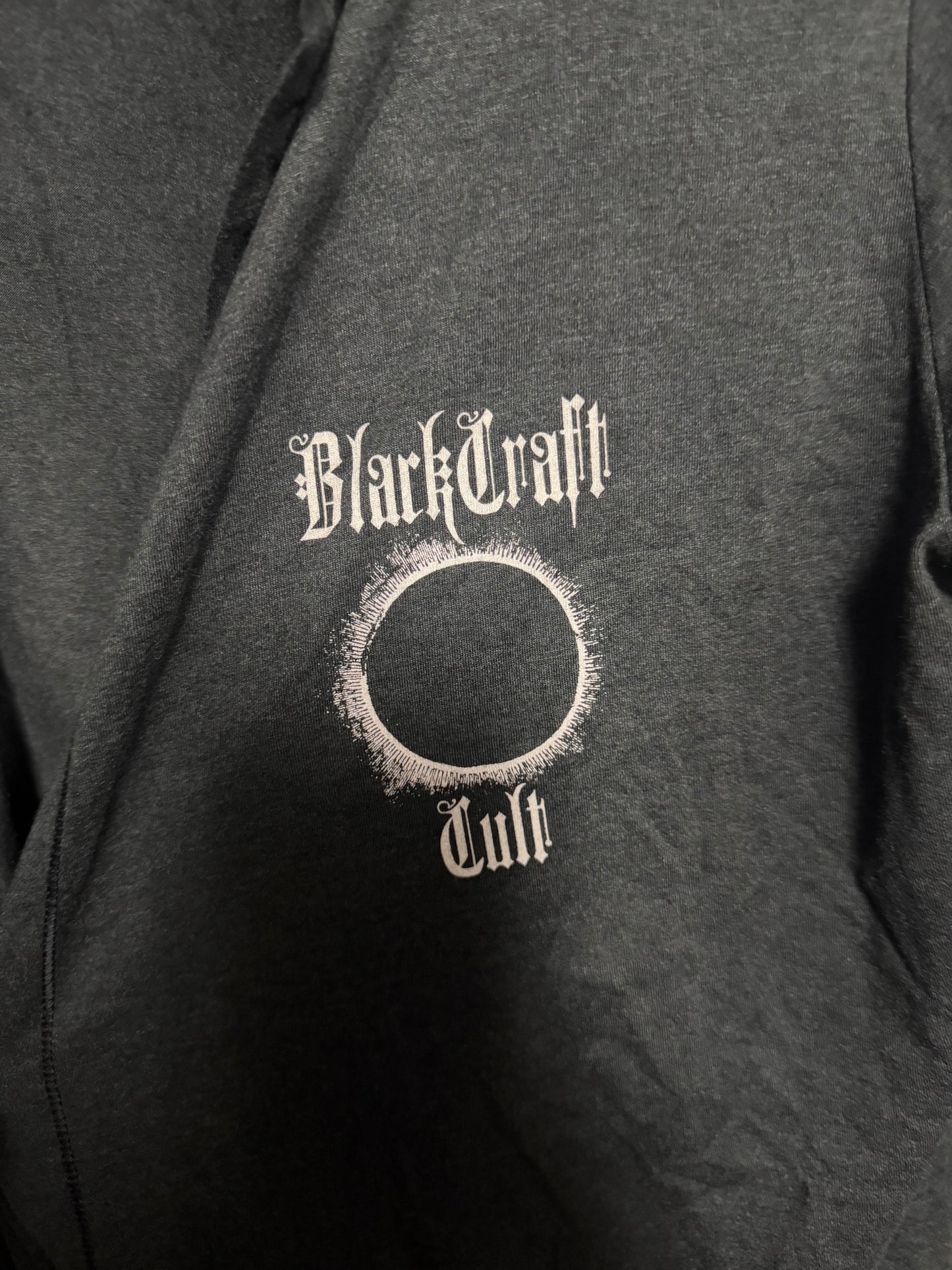 Blackcraft Cult Longline Open-Front Hooded Cardigan- Large