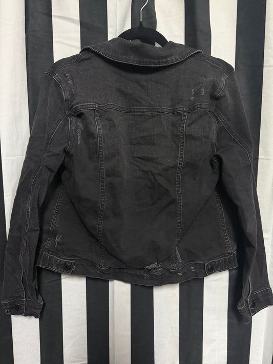 Just USA Black Denim Jacket- M