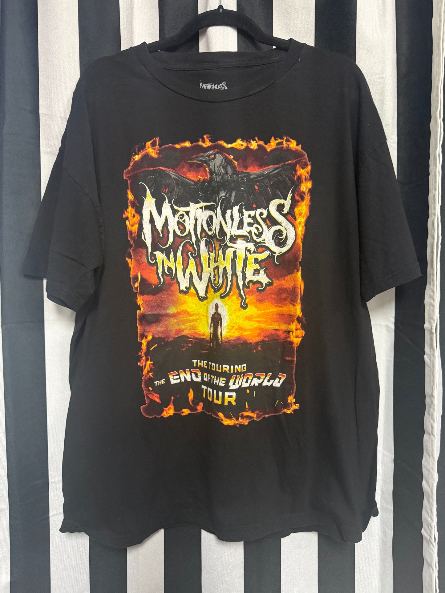 Motionless In White End Of The World 2023 Tour Shirt- Size 2xl