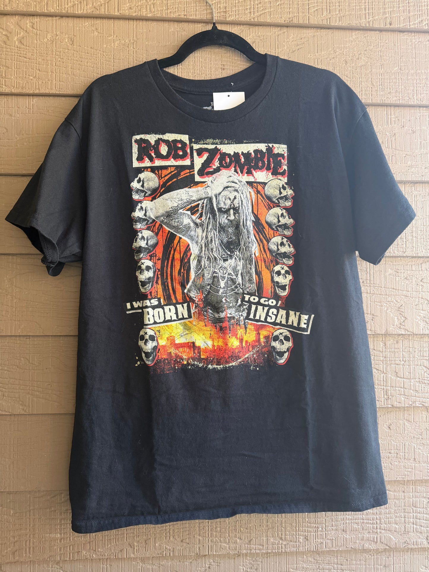 Rob Zombie- I was Born To Go Insane Shirt