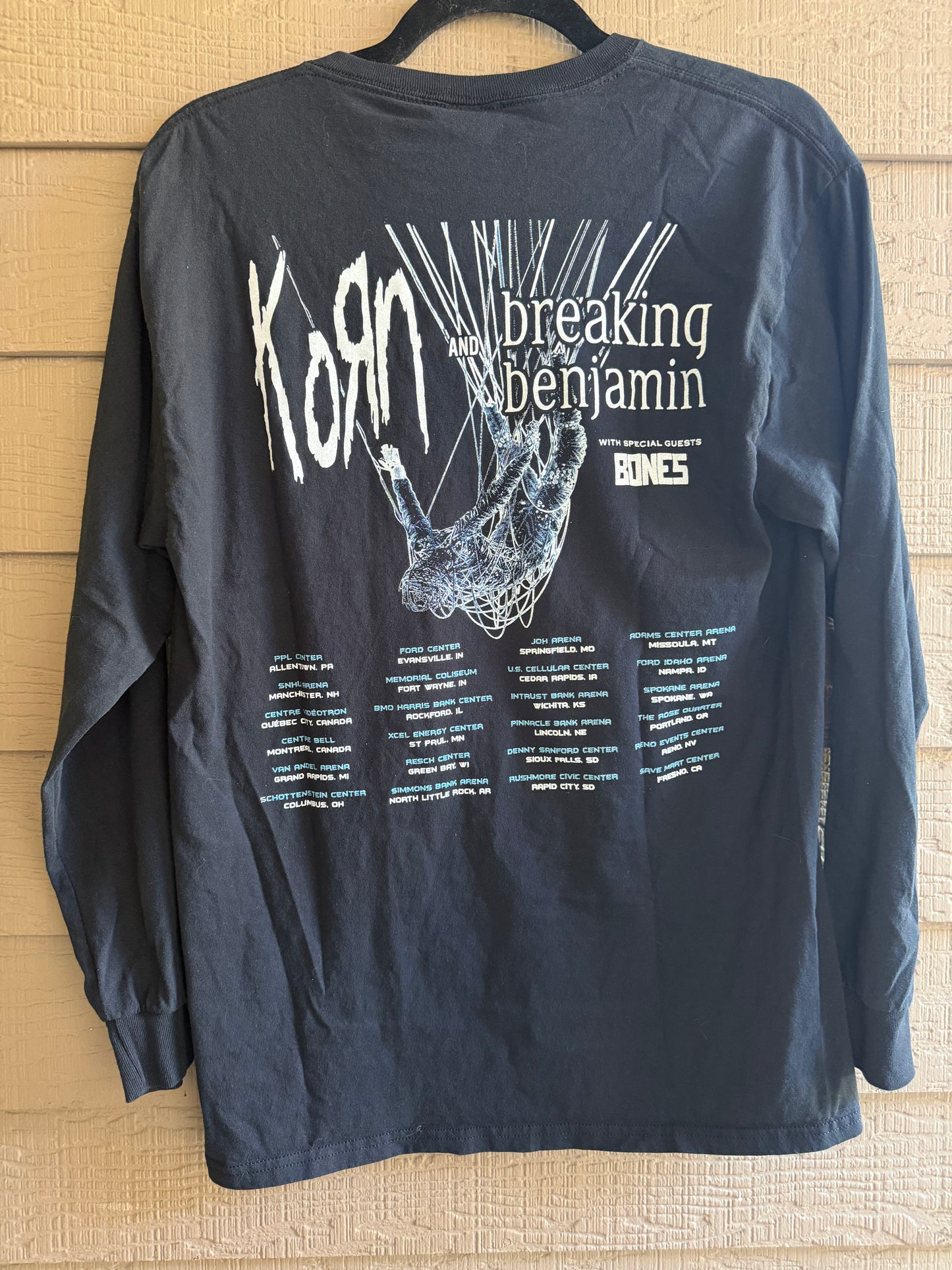 Korn x Breaking Benjamin x Bones Tour Long Sleeve- Medium