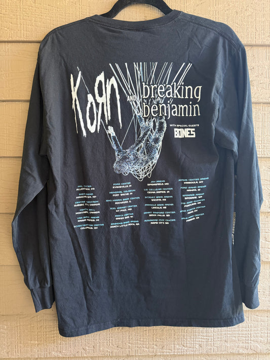 Korn x Breaking Benjamin x Bones Tour Long Sleeve- Medium