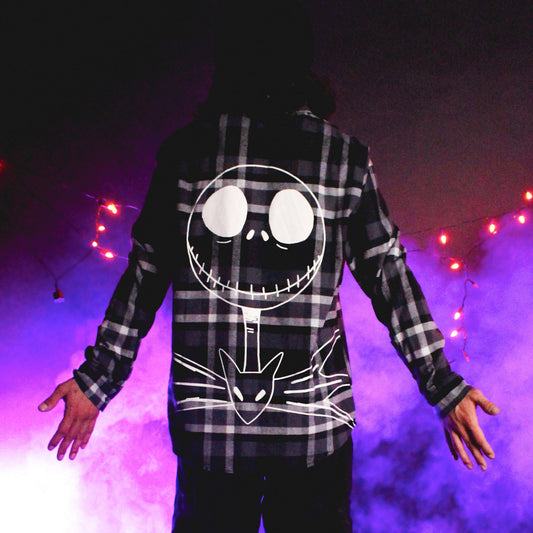 Jack Skellington Flannel- Cakeworthy