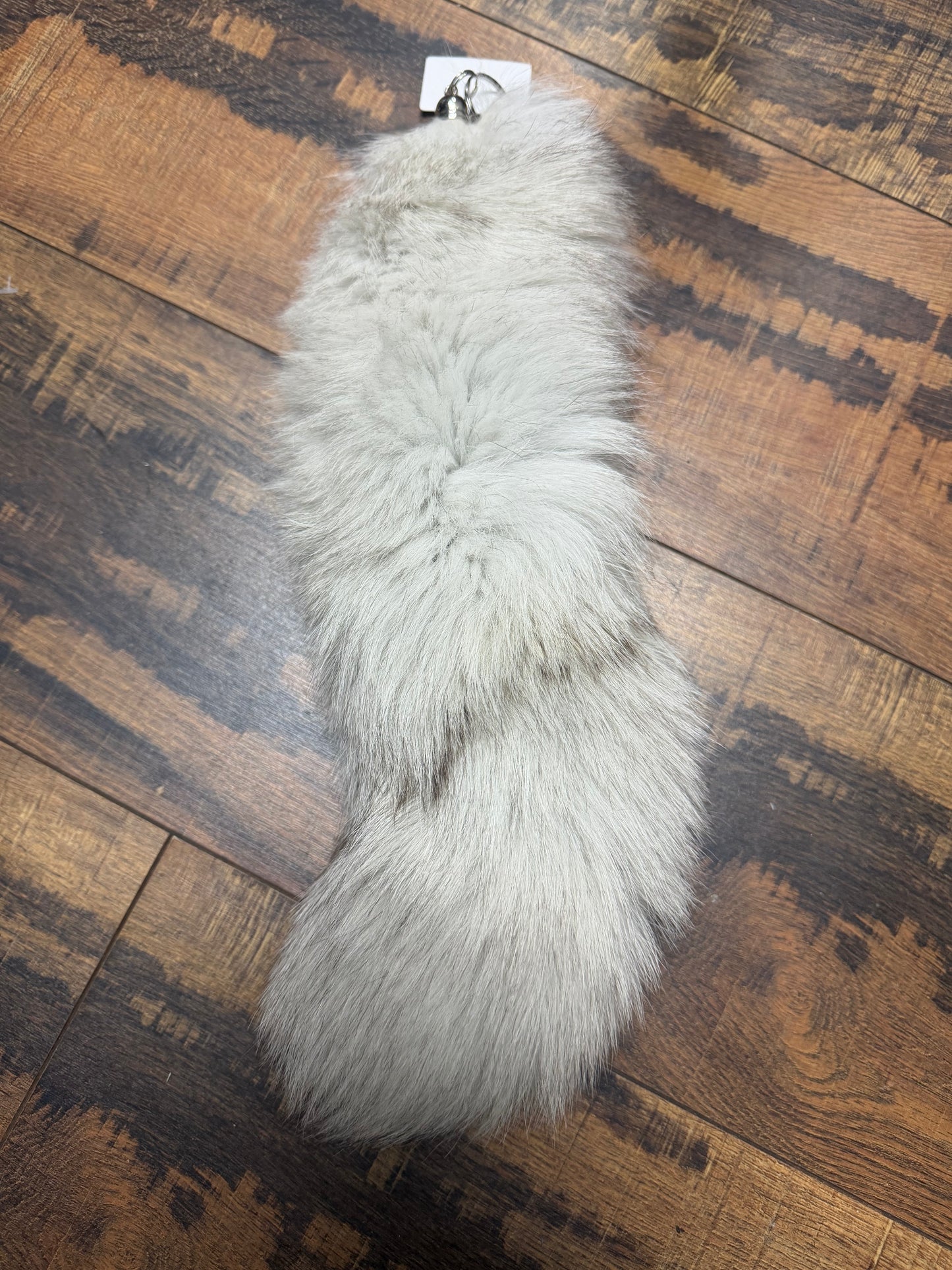 Silver Fox/Shadow Fox Tails – Real with Clips Attached (Natural & Dyed Variants)
