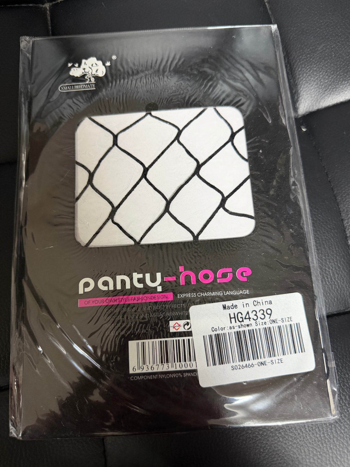 Sex Appeal - Fishnet Pantyhose- Black