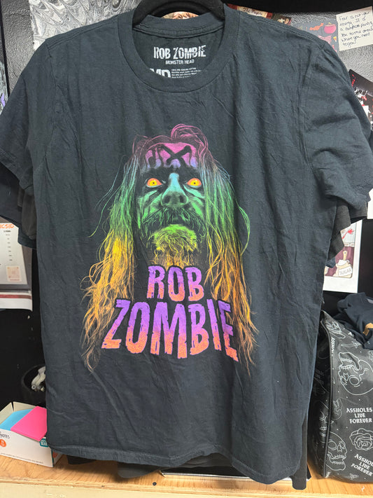 Rob Zombie- 2016 Monster Head Shirt- Size Medium