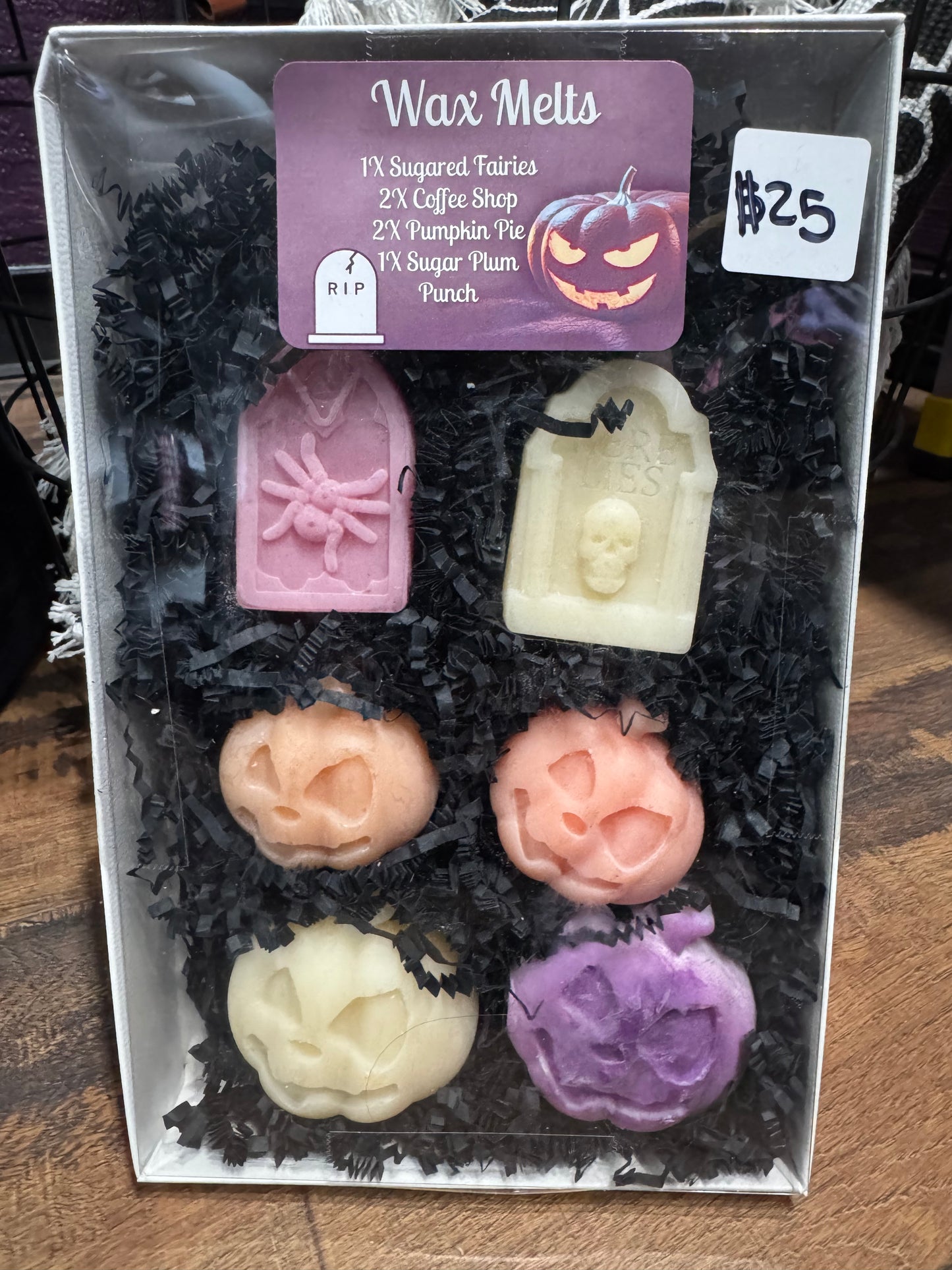 6-Piece Fall/Halloween Scent Wax Melt Sets