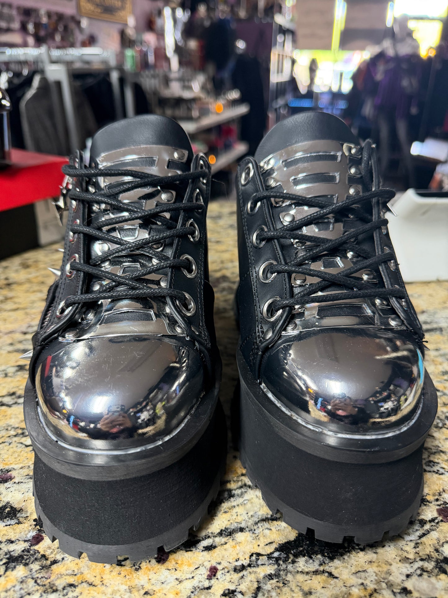 Demonia- Gravedigger- Size 6