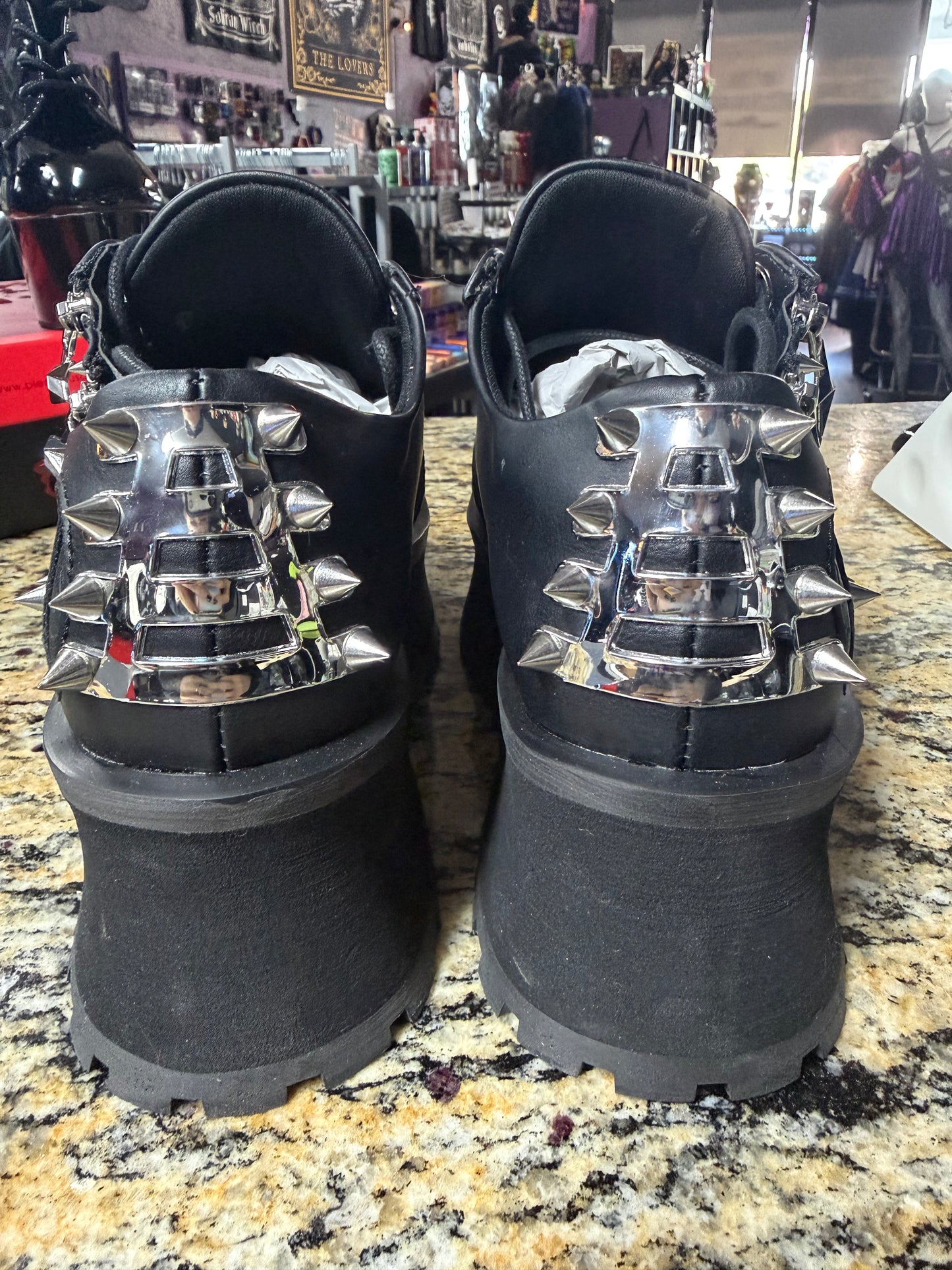 Demonia- Gravedigger- Size 6