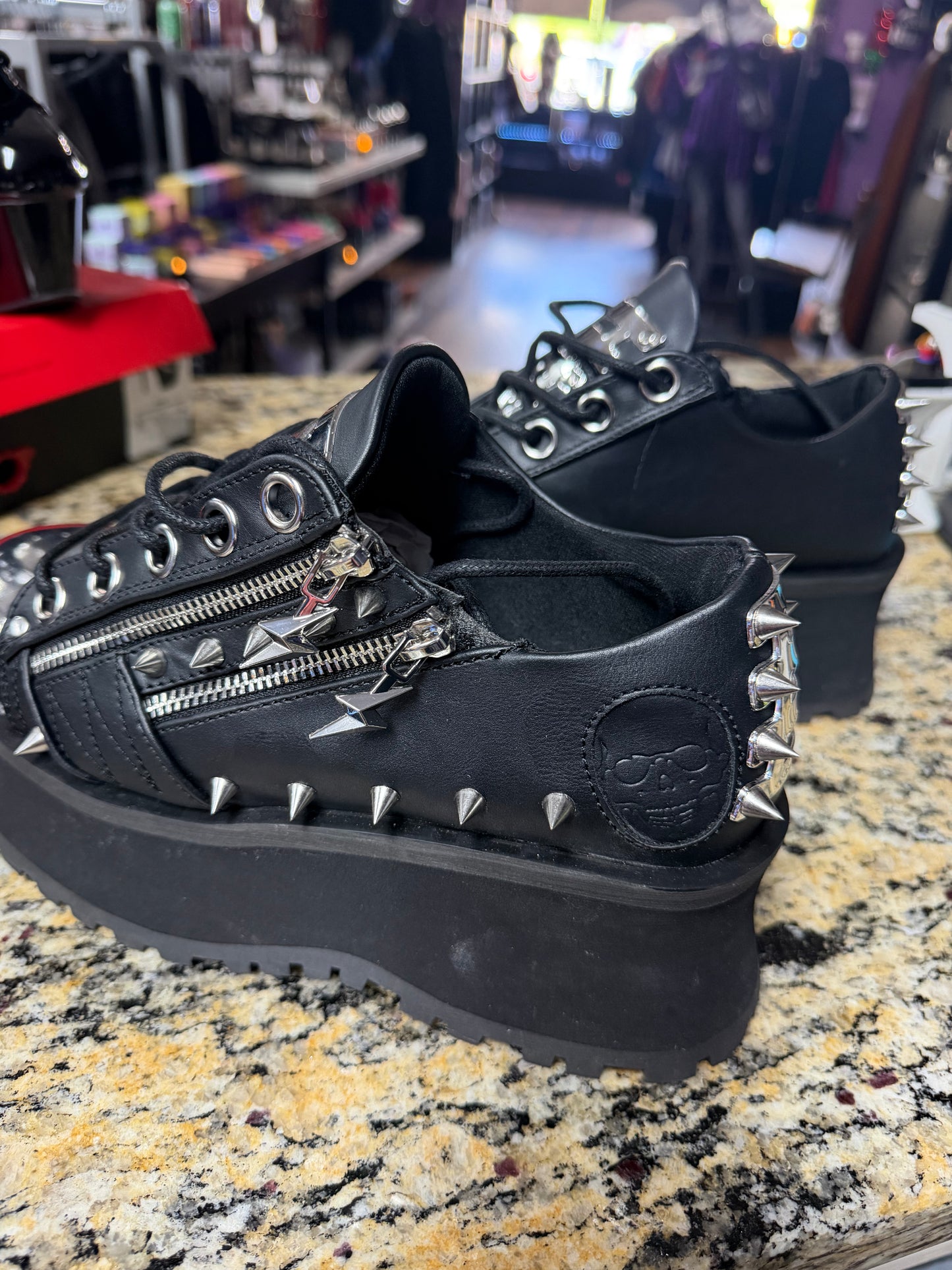 Demonia- Gravedigger- Size 6