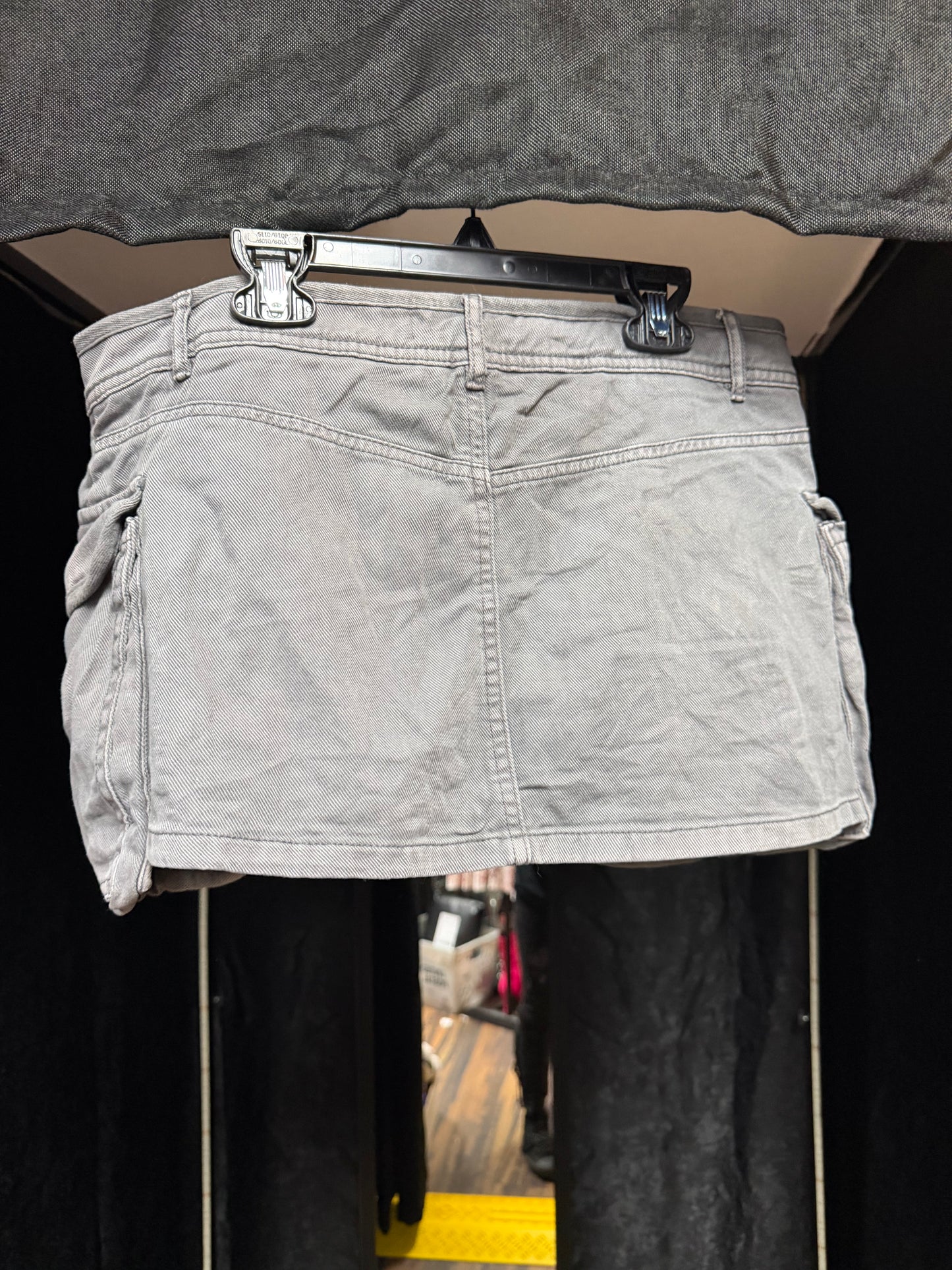 Grunge Cargo Mini Skort- Size Med