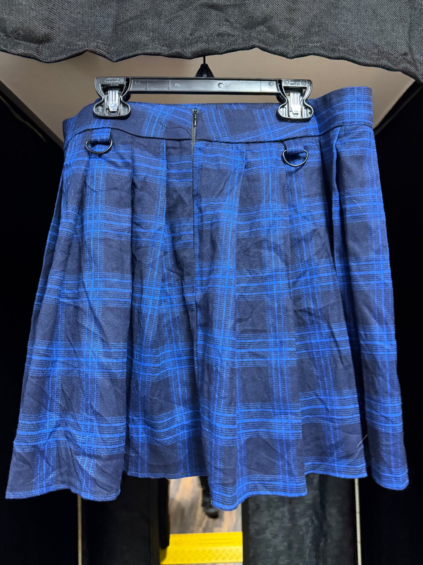 Alt plaid D-ring skirt 🖤Size M