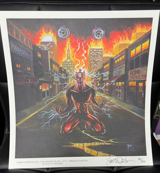 Album Art Print- SIGNED- 31 of 50