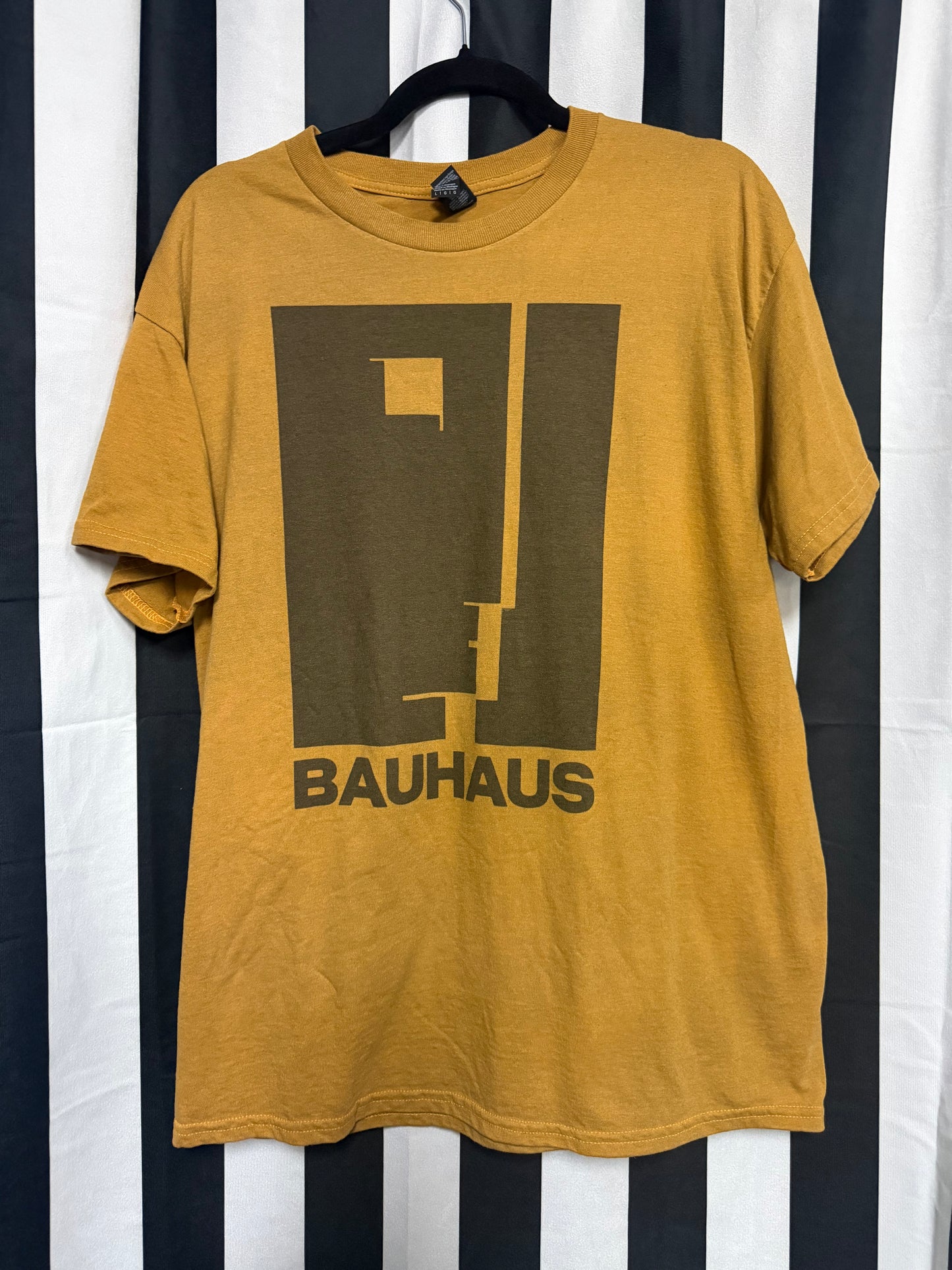 Bauhaus Mustard Shirt- Size Large