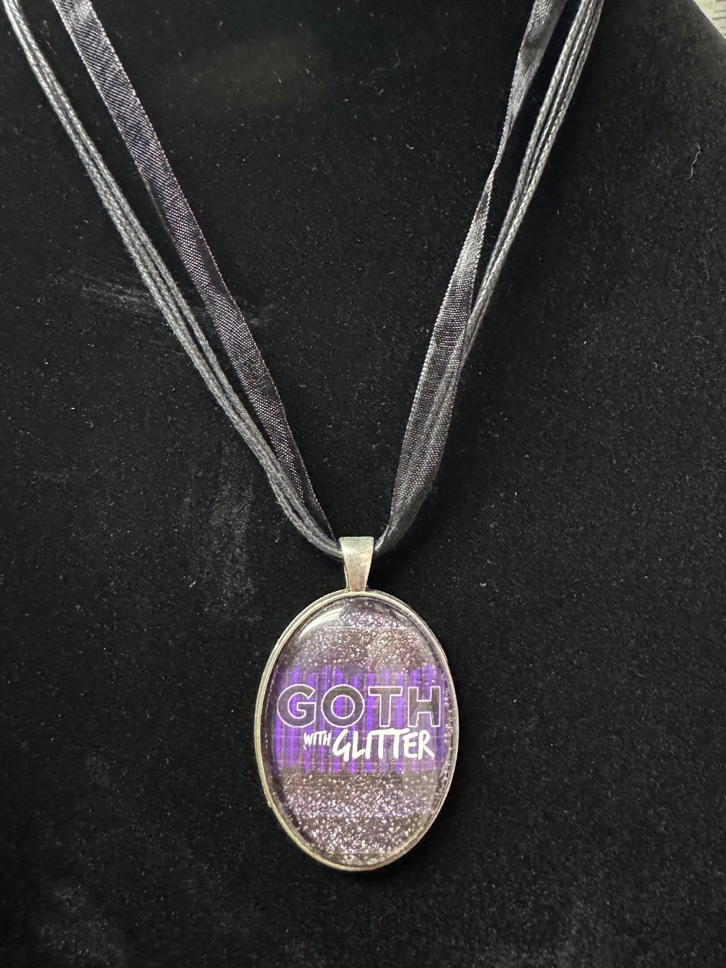 Goth With Glitter Swag Necklaces
