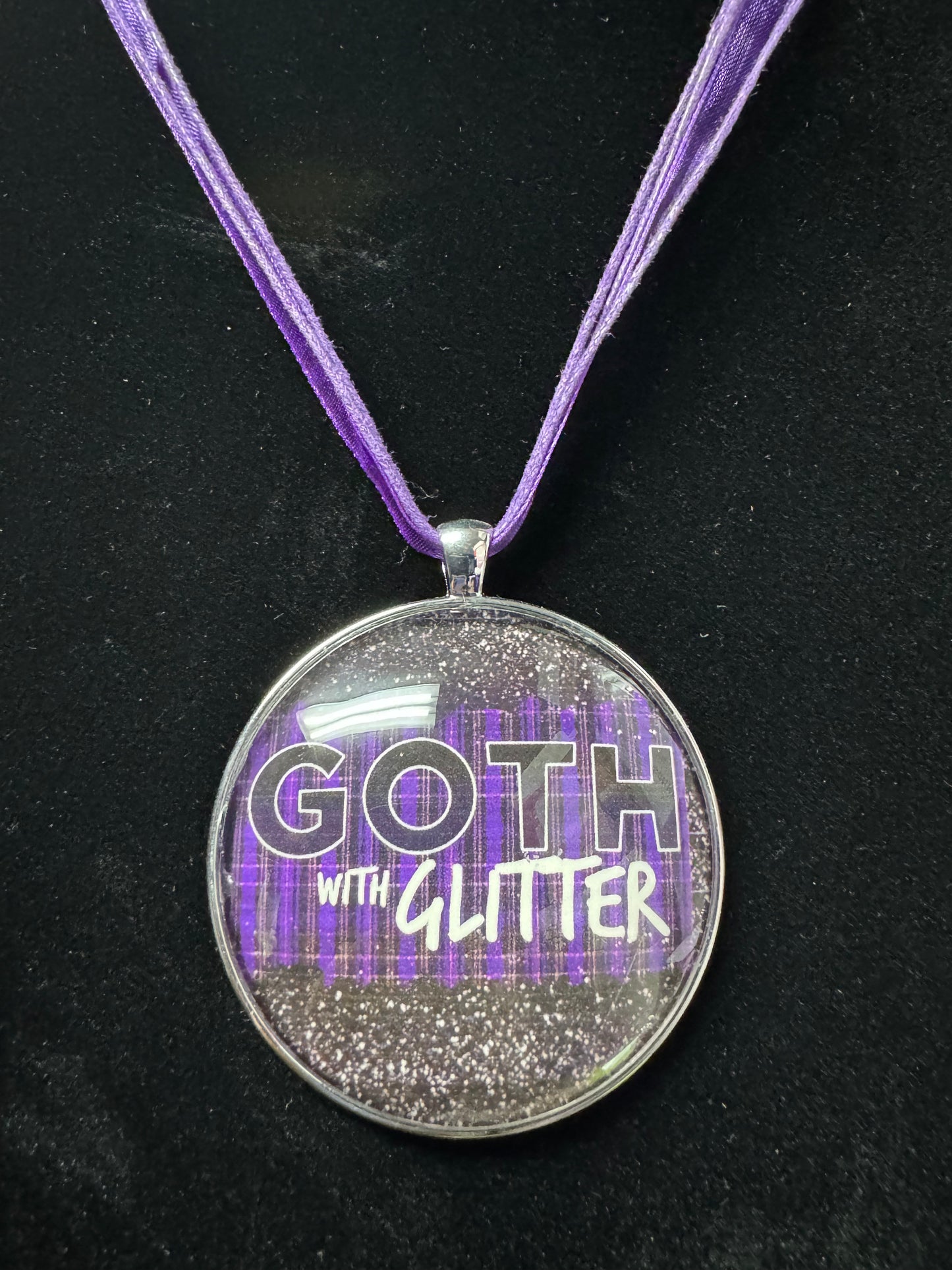 Goth With Glitter Swag Necklaces