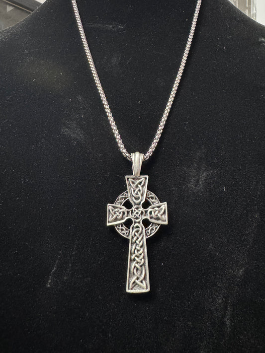 Viking Cross Necklace